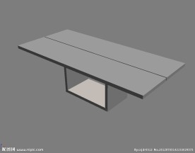 茶几模型