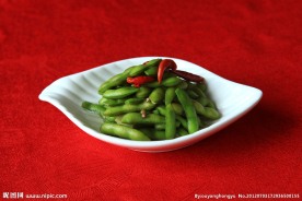 腌渍毛豆节
