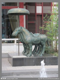 青铜马
