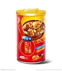 八宝粥罐（展开图）