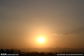 夕阳西下