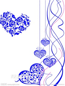 婚庆花纹