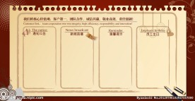 公司企业文化墙