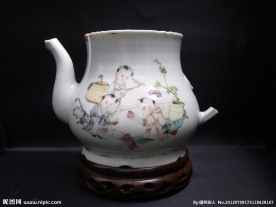 晚清名家马庆云茶壶一柄