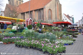 Flensburg 弗伦斯堡城市街道