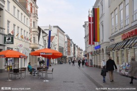 Flensburg 弗伦斯堡城市街道