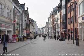 Flensburg 弗伦斯堡城市街道