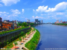 邵阳市资江两岸