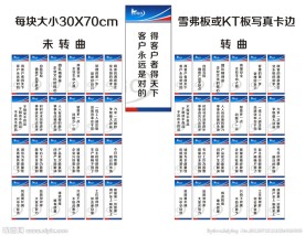 企业文化标语牌