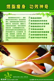 曼妮 韩式减肥 挂图
