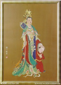 法海寺壁画爱子母