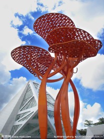 蘑菇雕塑