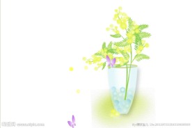 flash 动态 花瓶 蝴蝶飞舞