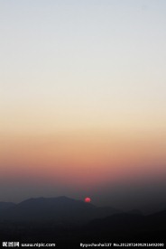 夕阳图片