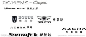 进口现代LOGO标准