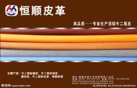 皮革海报