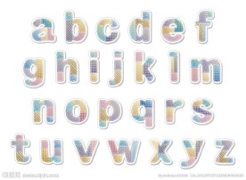 英文字体设计