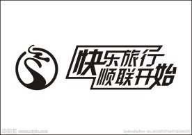 顺联快递logo