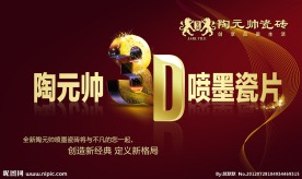 陶元帅3D喷膜瓷片