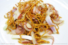 虫草花爆炒红花贝