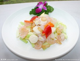 龙皇西芹炒带子