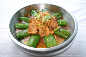 虎皮尖椒酿豆泡