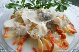 花蚧淮山煮燕子饺