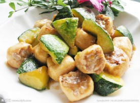 面豉南瓜仔焖豆卜