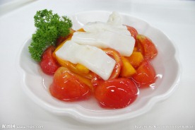 万寿果茄煮花腩