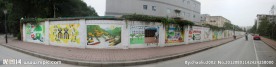 北京林业大学涂鸦墙