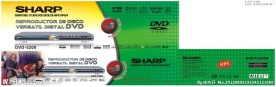 SHARP DVD5200包装盒设计