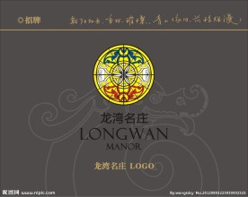 龙湾名庄LOGO cdr