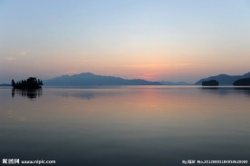 庐山西海日出