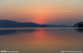 庐山西海日出