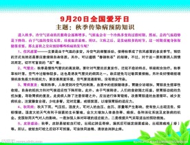 爱牙日