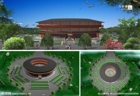 八卦楼室外效果图