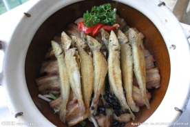 豆豉花腩局沙尖鱼