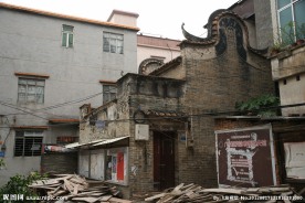 广东民居 小洲村