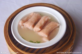 高汤浸脆肉饺