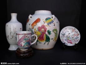 清代雍正瓷器一组