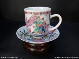 清雍正茶杯茶具