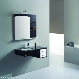 穗丽卫浴简约浴室空间浴室柜摄影