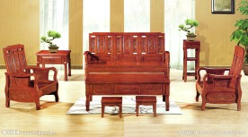 古典实木家具（部分不清晰）