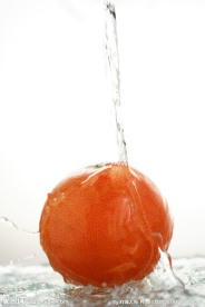 橙子 落水瞬间