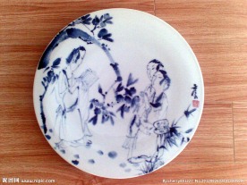 手绘陶瓷瓷盘