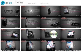 光盘AE模版