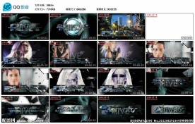 美女人物AE模版