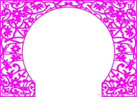 月亮门 雕刻花纹