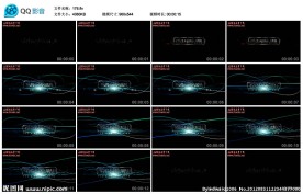 绚丽粒子AE模版