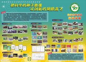 学校科技活动大型展板